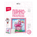 3D Art Панно-раскраска 20*20см "Замок" (Lori)