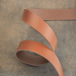 Ременная заготовка Prima Daino (2,8+мм), цв. Рыжий