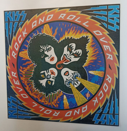 Винтажная виниловая пластинка LP Kiss Rock And Roll Over (Россия 1994)