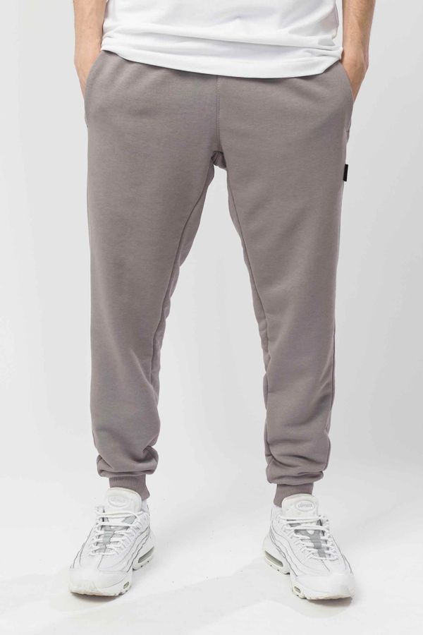 Штаны Basic Summer серые светлые - фото 1