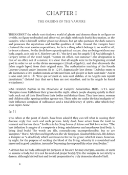 The Vampire, His Kith and Kin | Montague Summers