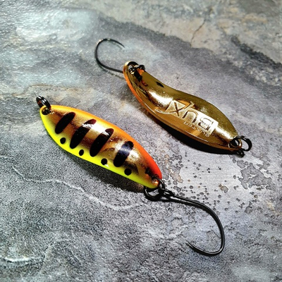 Блесна ANGLER'Z SYSTEM BUX INDIGO COLOR 6.5g CRAZY YAMAME 5 (GOLD BACK)