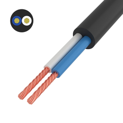 Кабель ВВГбм-Пнг(A)-LS 2х1,5 чер 10 метров Мастер Тока