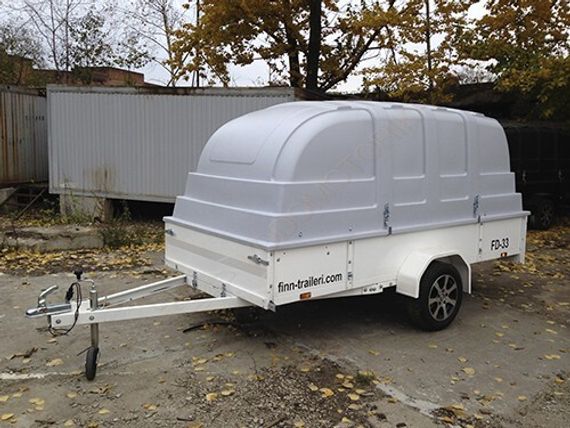 Автоприцеп Finn-traileri FT-33 white