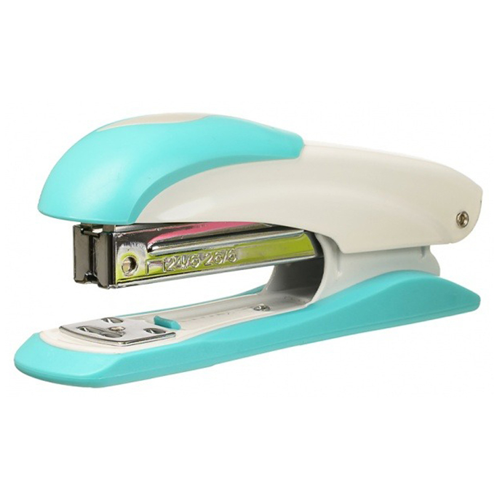 Степлер канцелярский Basir, 24/6 и 26/6 на 40 листов, серия "Мастер" 12.5*5.8*3.3 см, ассорти