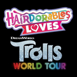 Кукла Hairdorables Loves Trolls World Tour