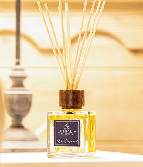 Spicy Gingerbread, ароматический диффузор с палочками, Euthalia Fragrances