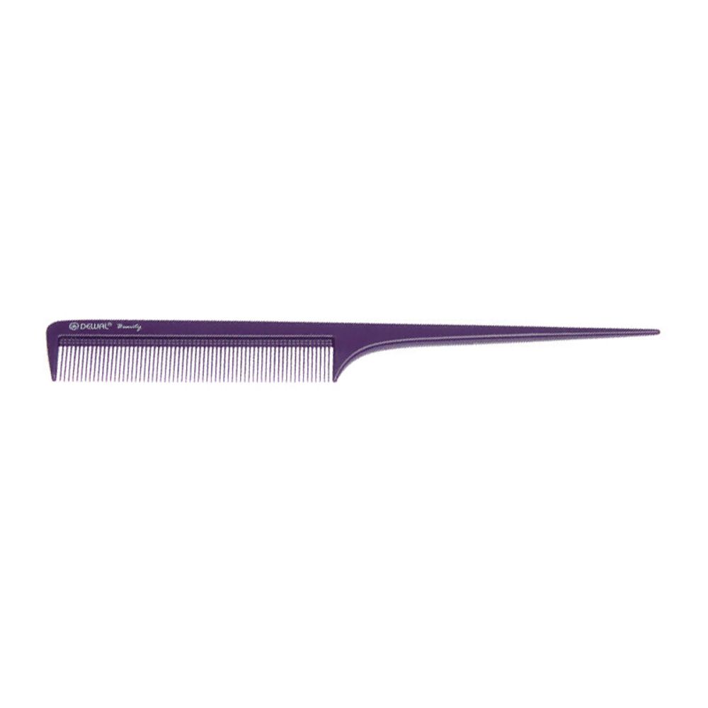 Парикмахерская расчёска Dewal Beauty DBFI6104, фиолетовая