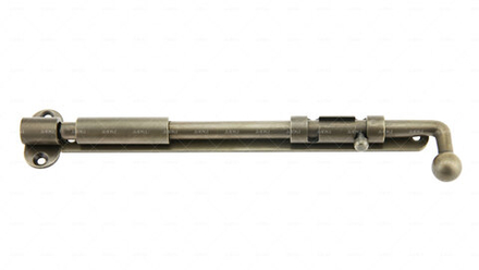 Шпингалет латунный оконный Выборг 250х18 мм