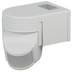 Датчик движения ЭРА MD 012 для дома инфракрасный 1200 Вт 12м | Датчики движения