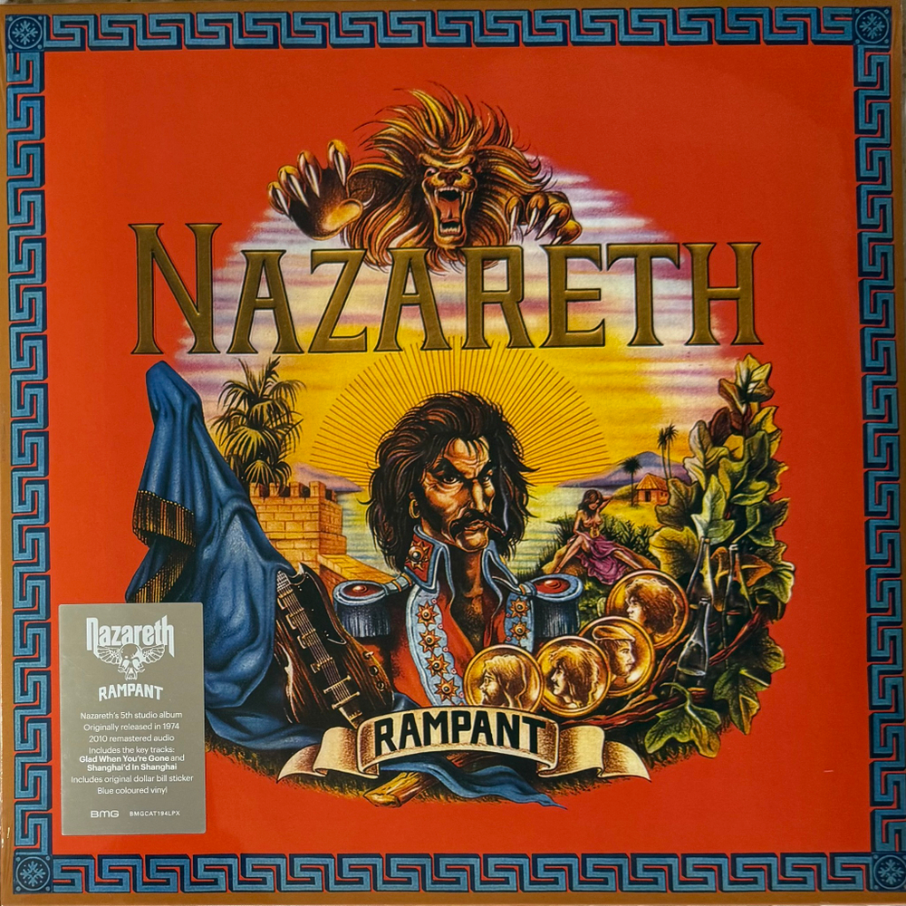 Виниловая пластинка Nazareth – Rampant LP Blue