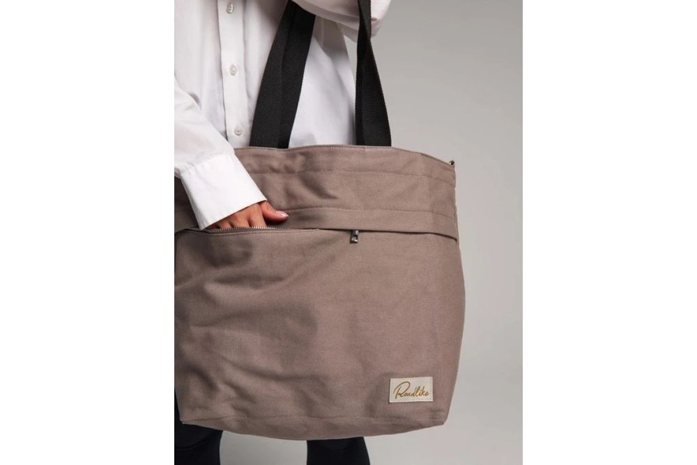 Сумка RoadLike Travel Canvas, серый