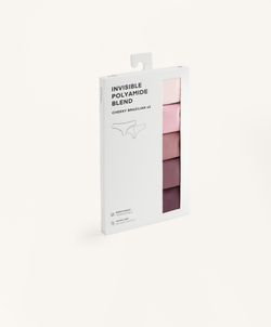 OYSHO Набор из пяти трусиков-бразильяно из полиамидной смеси, телесно-розовый