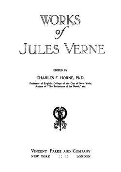Works of Jules Verne. Volume 6: The Mysterious Island | Jules Verne; Charles F. Horne