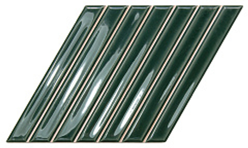 Керамическая плитка для стен WOW SPIKE BARS B Royal Green Gloss 15x25,9