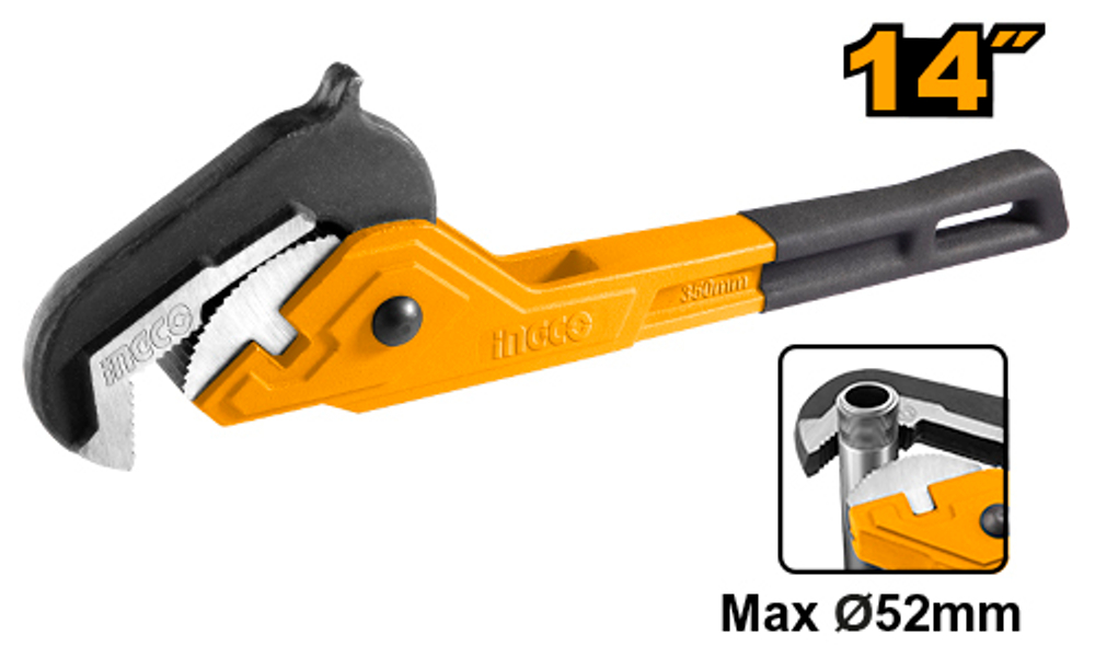 Ключ трубный быстрозажимной 18-52 мм INDUSTRIAL