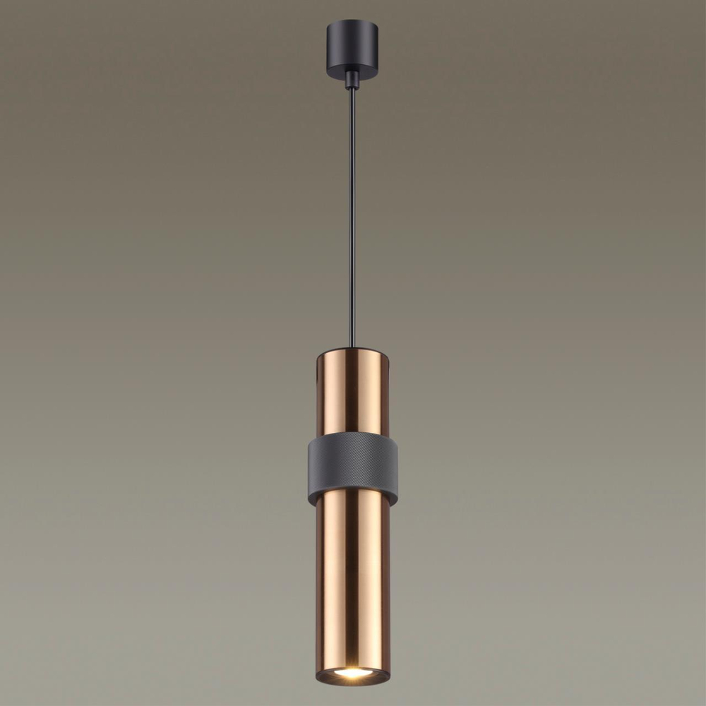 4739/5L L-VISION ODL20 473 золотой/черный Подвес GU10 5W 220V AFRA