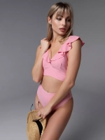 Купальник раздельный с высокой посадкой