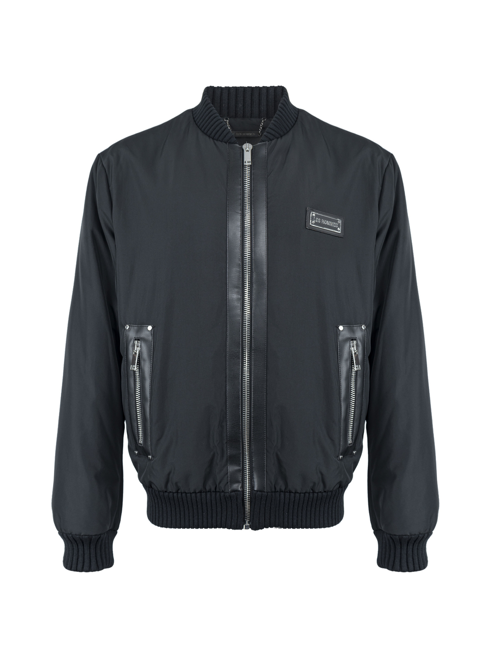 LES HOMMES куртка  - чёрный
