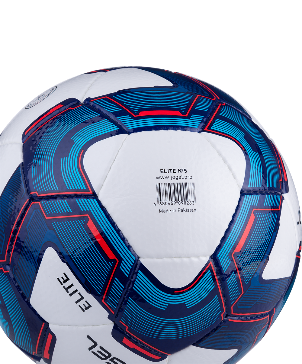 Мяч футбольный Elite №5, белый/синий/красный