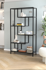 Стеллаж LARRISA 160х90 - антрацит