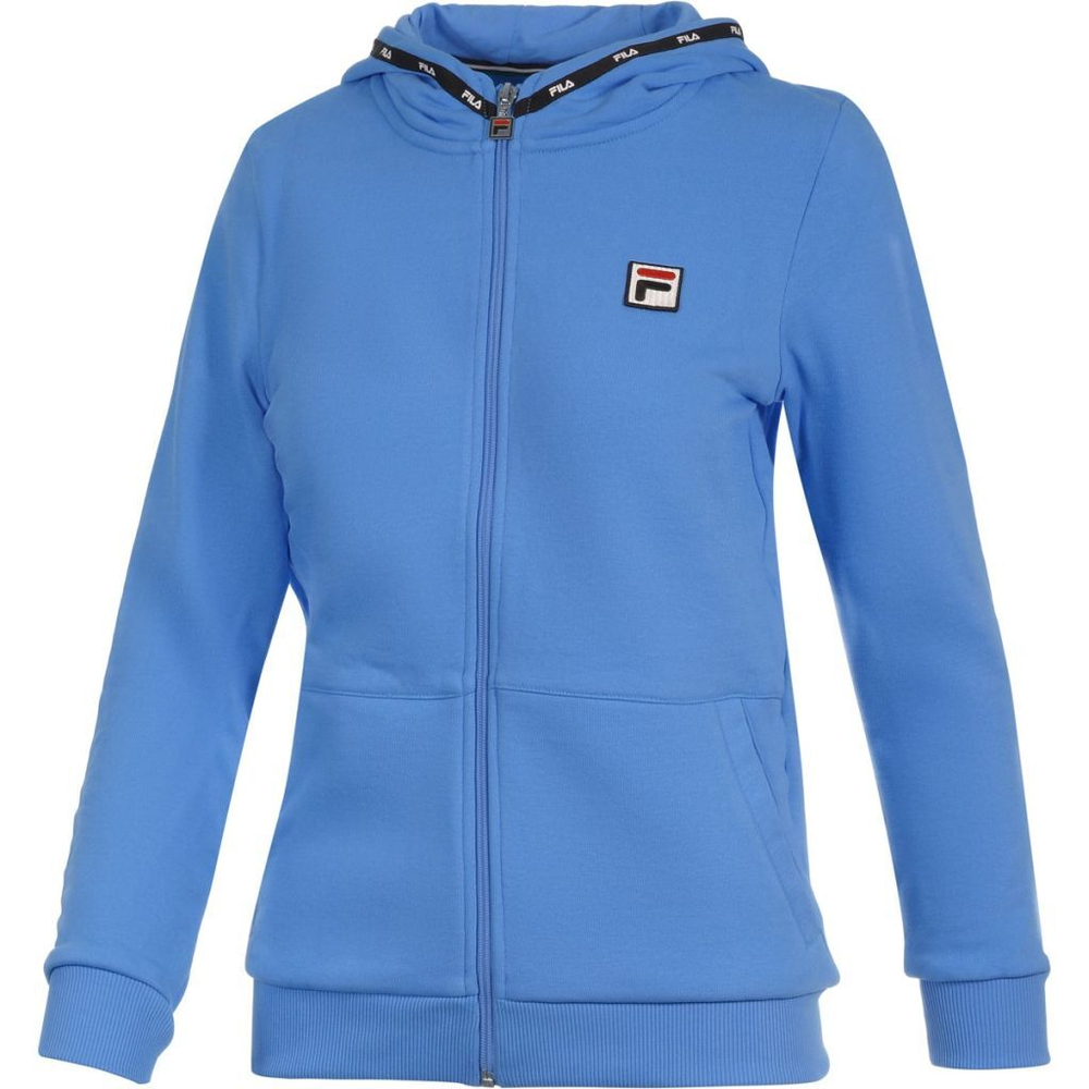 Кофта для девочки теннисная  Fila Sweatjacket Benny Kids - небесный