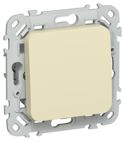 FLITE Выключатель 1-клавишный кнопочный 10А ВС11-2-0-ФлН навахо IEK