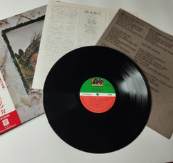 Винтажная виниловая пластинка LP Led Zeppelin IV (Japan 1976) (Obi) Atlantic P-10125A