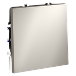 Проходной переключатель встраиваемый VOLTUM S70 одноклавишный 10А, (кашемир)