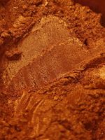 Премиум 9963 Оранжевое золото металлик - сухой перламутровый краситель