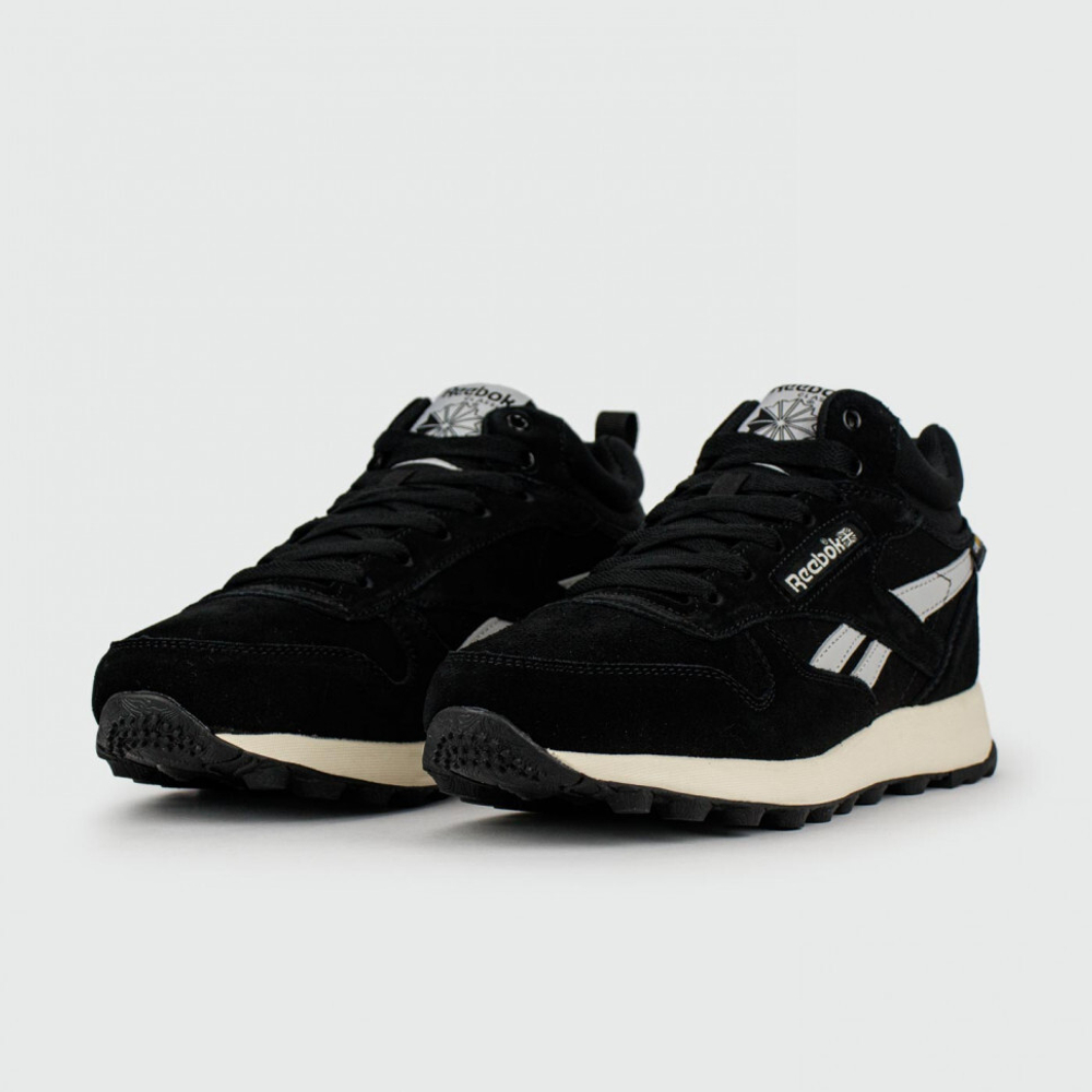 кроссовки Reebok Classic Utility Suede Black / White Winter