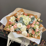 Букет цветов «Зефир в карамели»