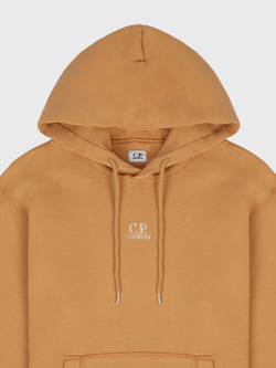 Худи C.P. Company Artisinal Logo Popover Orange