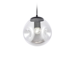 Подвесной светильник TR3511 BK/SM черный/дымчатый E27 max 40W D200*1200