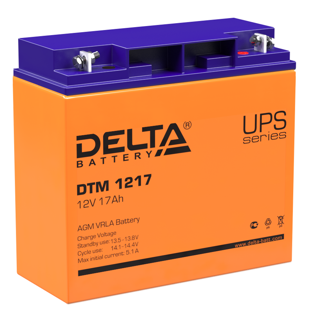 Батарея  Delta DTM 1217