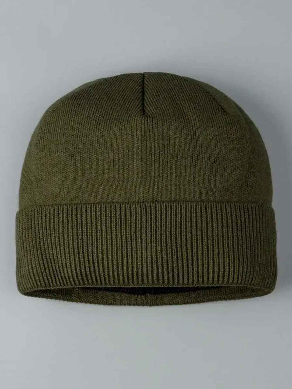 Шапка бини зимняя вязаная