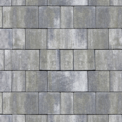 Тротуарная плитка СТАРЫЙ ГОРОД - Искусственный камень Габбро, комплект из 3 видов плит