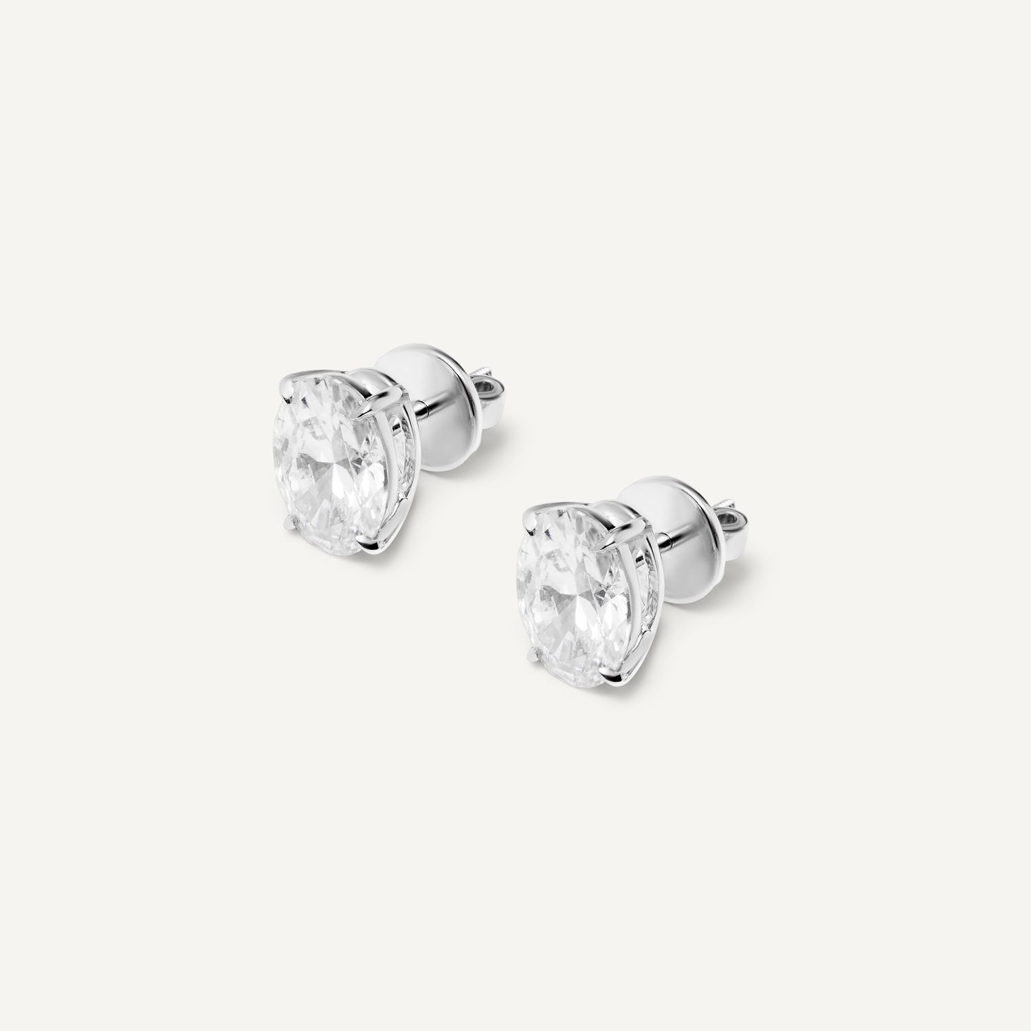 Серьги Cut Earrings Oval