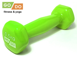 Гантель в виниловой оболочке GO DO