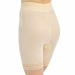 Шелковистые корсетные панталоны (Размер: 4X) (Цвет: бежевый)
