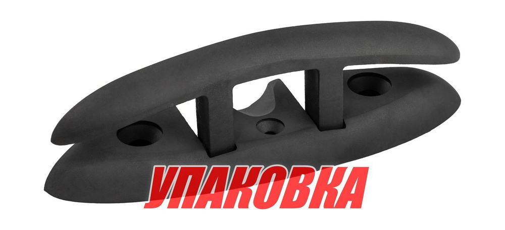 Утка складная 6", черная (упаковка из 4 шт.)