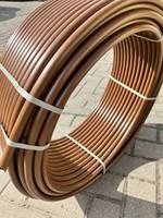 Трубка слепая двухслойная 16 мм, стенка 1,2мм, коричневая, 200м