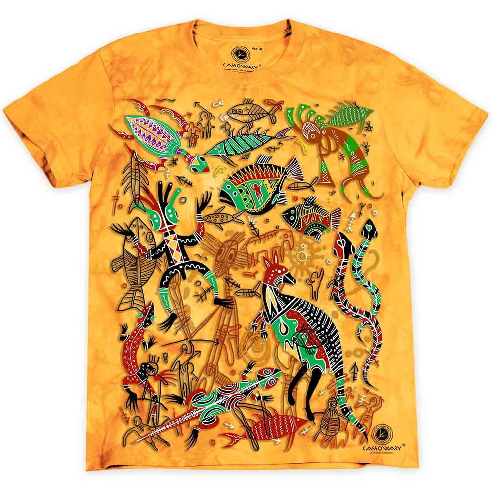 Футболка Cassowary TDT 007 Aboriginal DreamTime