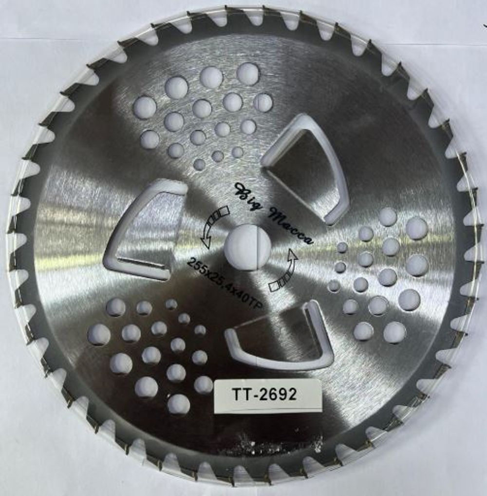 Триммерный диск С 255х25.4х40Т (50шт) ТТ-2692 (0050882)