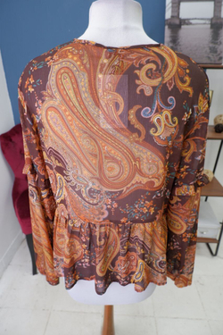 Блузка Befree с принтом 46 размер