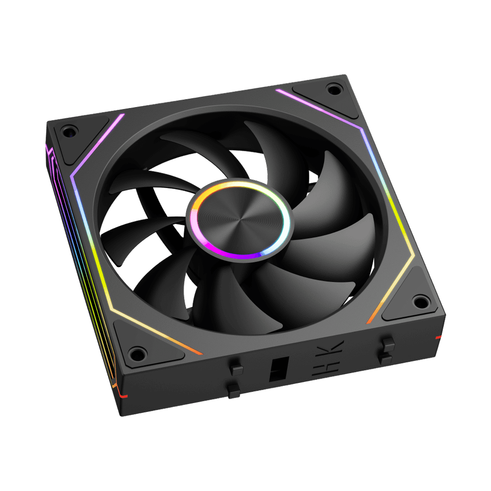 Вентилятор для корпуса PCCooler F3 X120 ARGB BK 1x(120x120x25mm) 800-1800 RPM 54CFM Black