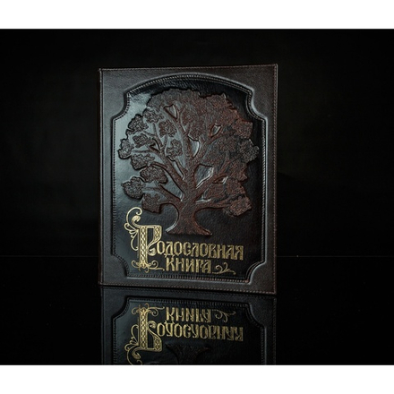 Альбом генеалогическое древо "Традиции", натуральная кожа