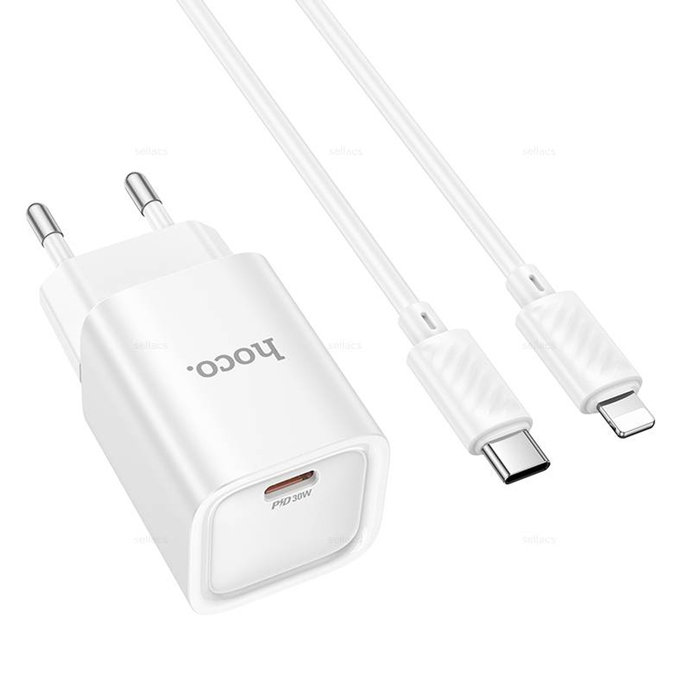 Зарядное устройство для Lightning Hoco C148A PD30W (white)