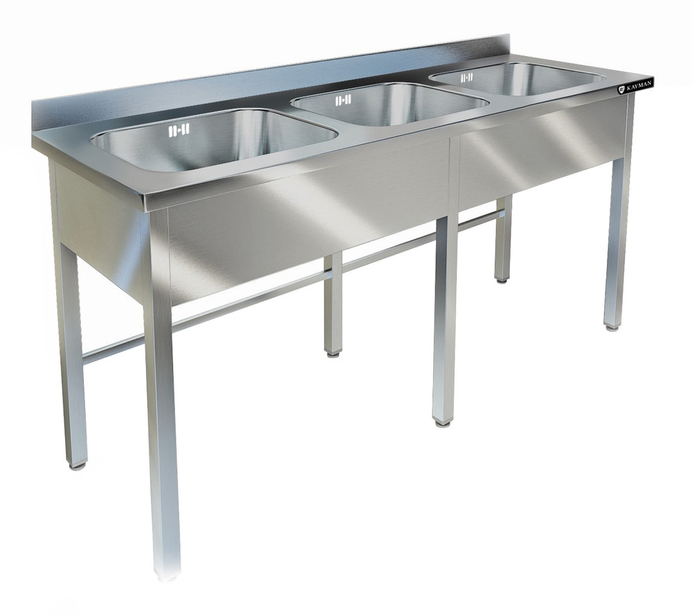 Ванна Моечная Цельнотянутая Kayman Вмц-233/66