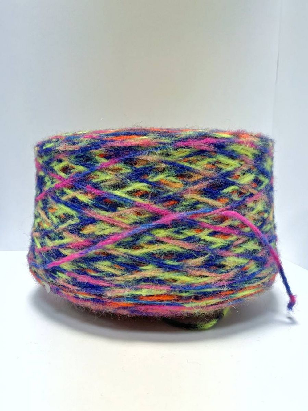 Пряжа для вязания DAMA теплая пушистая аркобалено